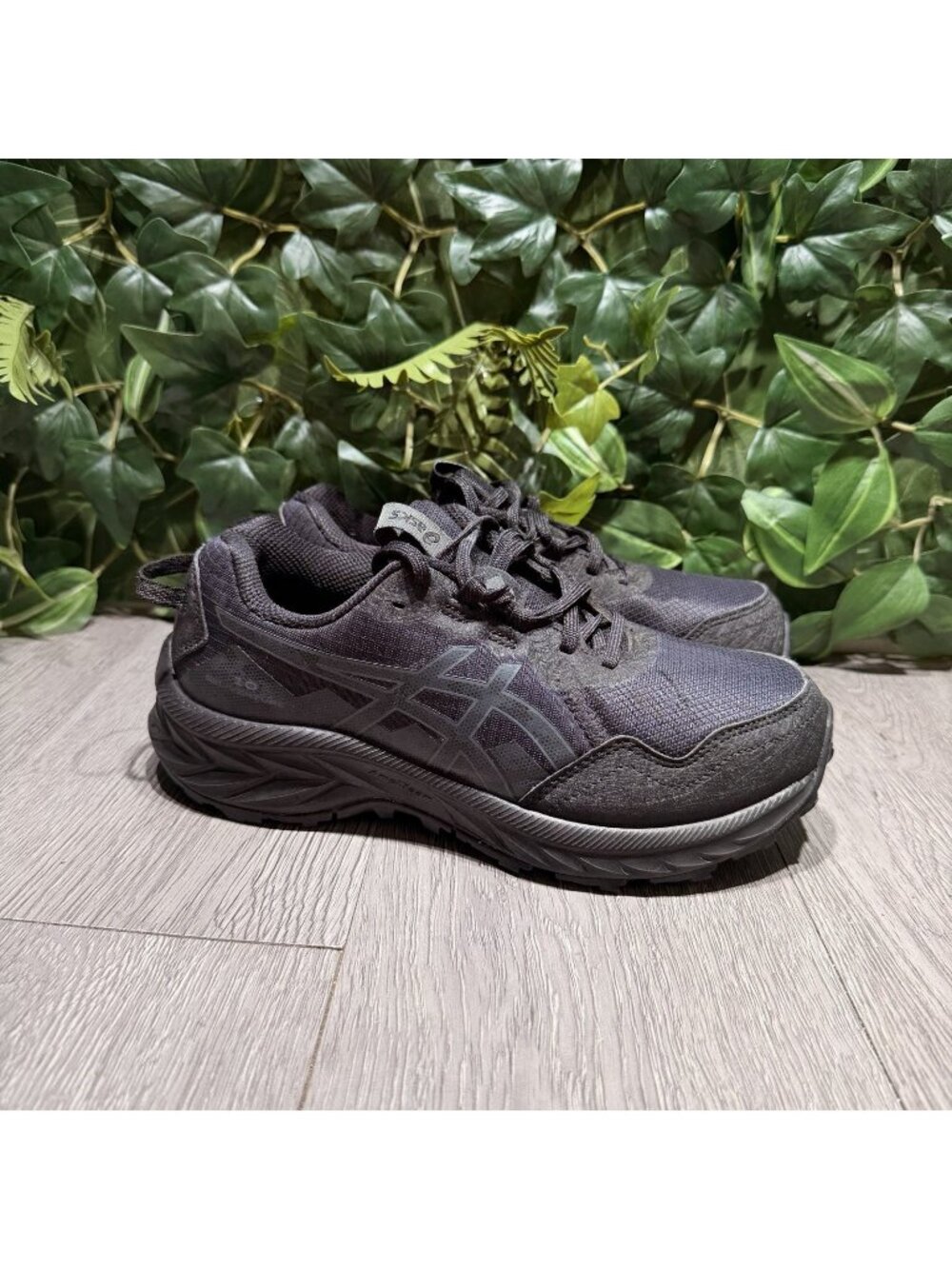 Asics Gel-Venture 10 1012B761 Athletic Shoes Women's 7 Black Mesh Running Sports